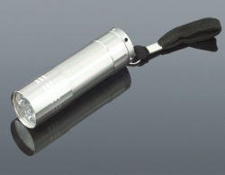 TORCH (9-LED) - SILVER