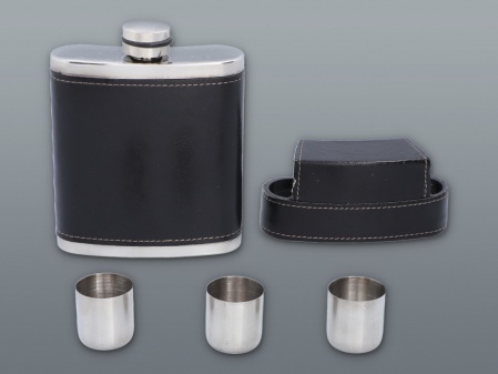 FLASK WITH CUPS