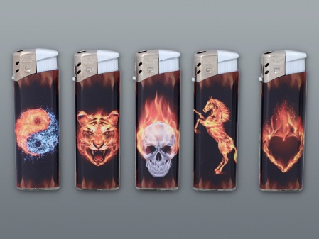 ELECTRONIC LIGHTER FIRE