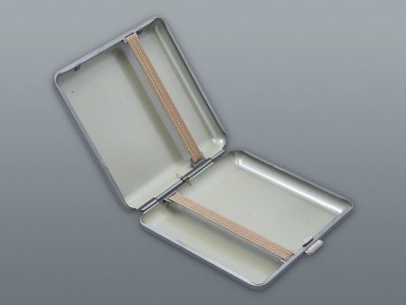 CIGARETTE CASE  WITH ENGRAVING - ANGLER PL.