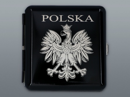 CIGARETTE CASE  WITH ENGRAVING - POLSKA 2