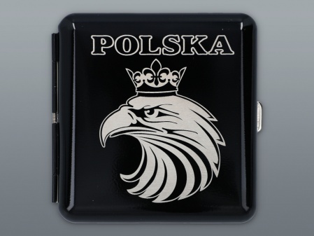 CIGARETTE CASE  WITH ENGRAVING - POLSKA 1