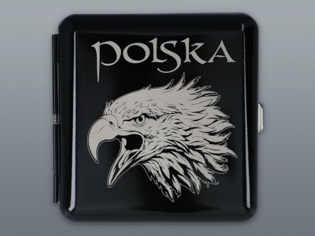 CIGARETTE CASE  WITH ENGRAVING - POLSKA 3