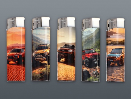 ELECTRONIC LIGHTER OFF-ROAD CARS