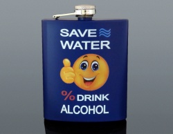 HIP-FLASK - SAVE WATER