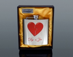 HIP-FLASK - TY I JA PUZZLE IN BOX