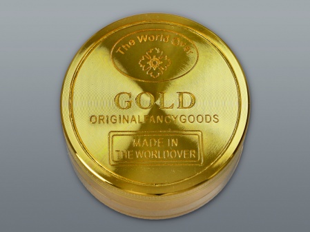 TOBACCO GRINDER - GOLD