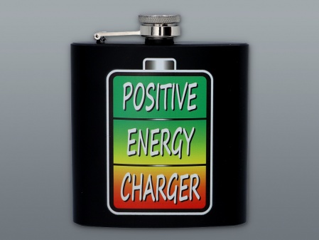 HIP-FLASK - Positive energy charger