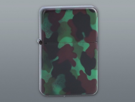 WINDPROOF OIL LIGHTER CAMOUFLAGE