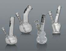 GLASS BONG TO 25 CM